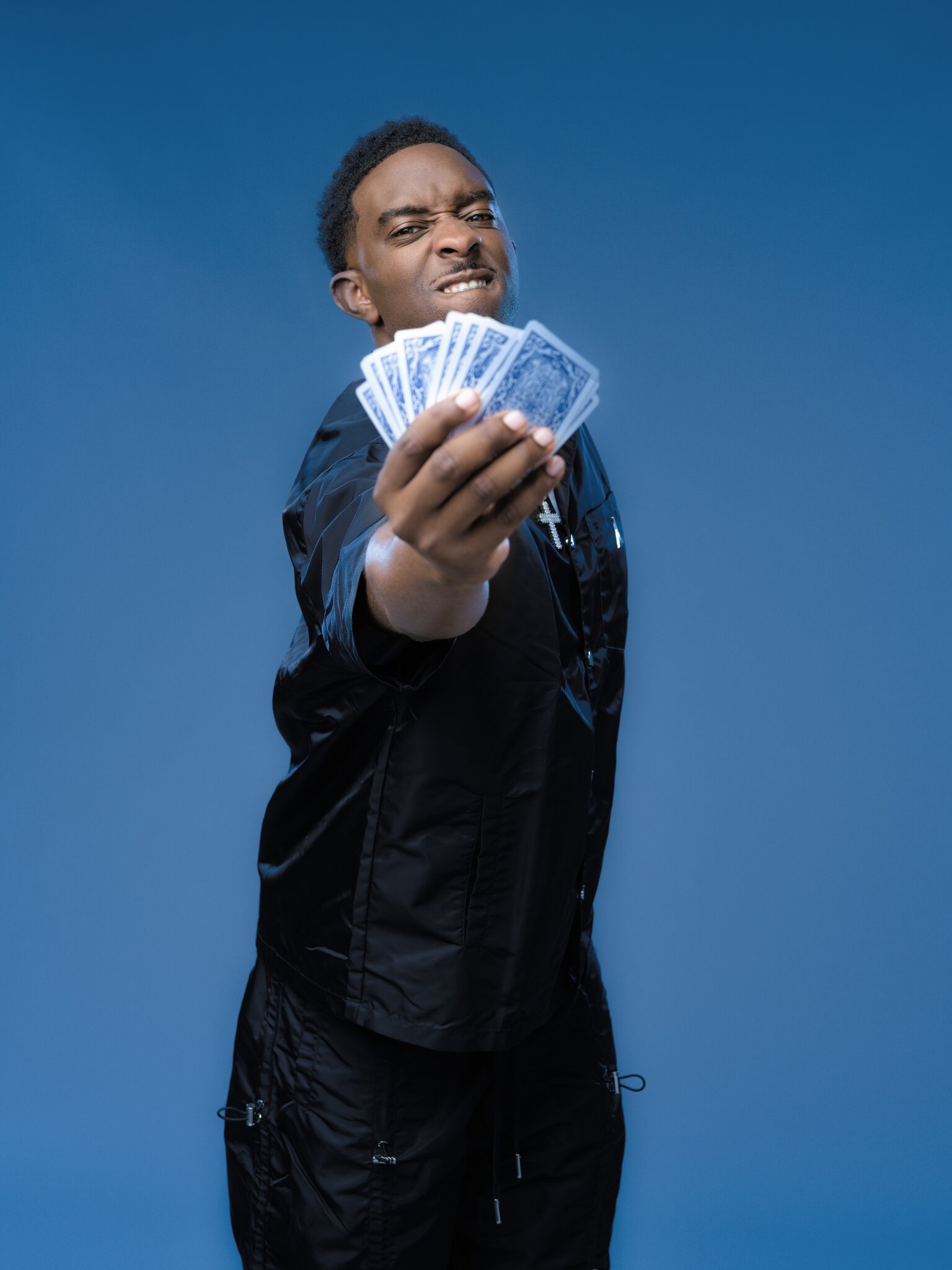 Dezi Rapper Rapper Waka Flocka Flame and Comedian Desi Banks talk all things Spades ...
