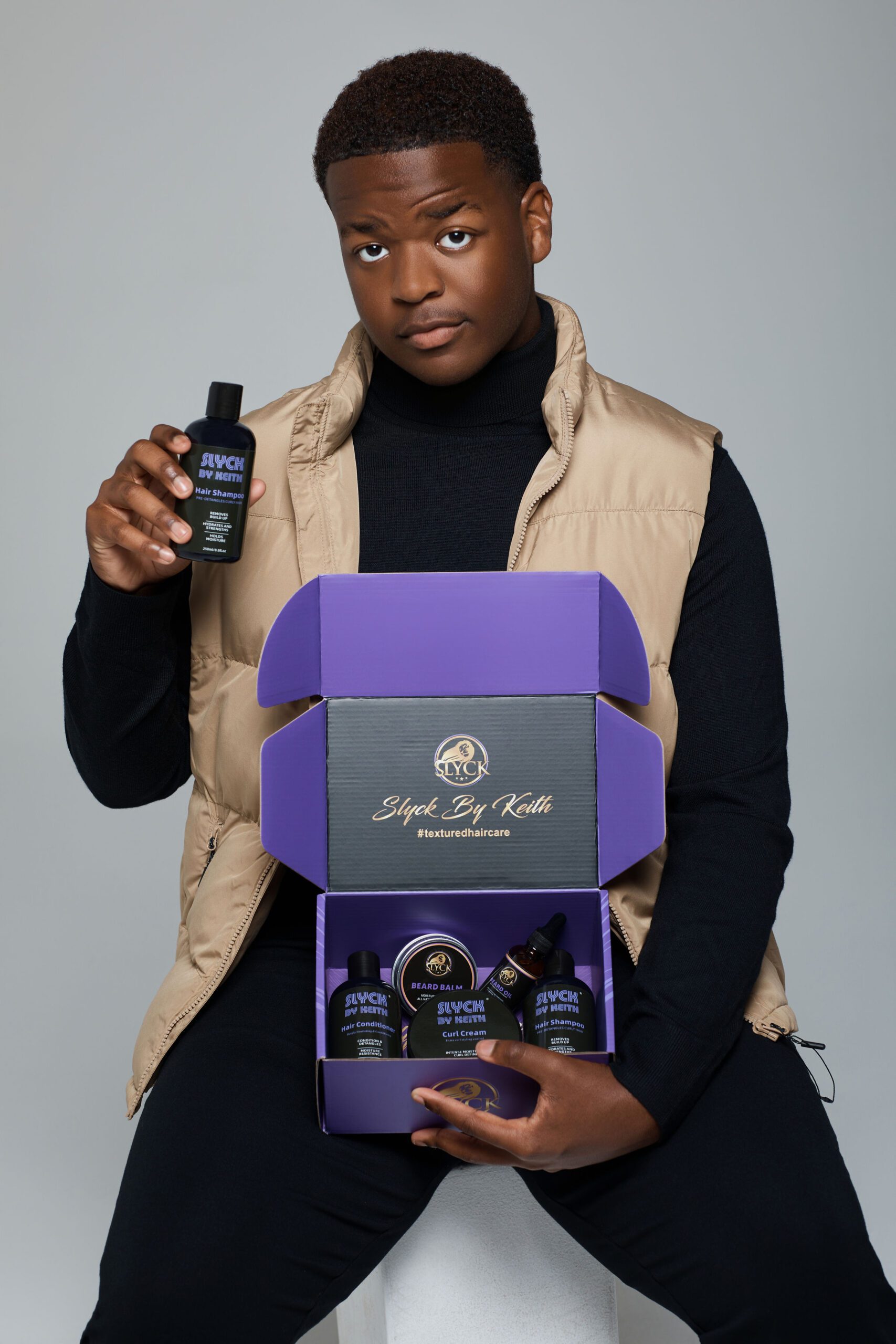 Keith L. Williams created a brand and product specifically for his hair